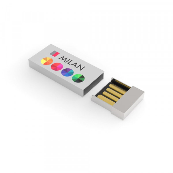 USB Stick Milan Silver, 32 GB Premium