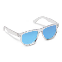 Transparant blauw