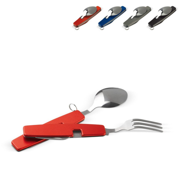 Inklapbaar bestek in multi-tool
