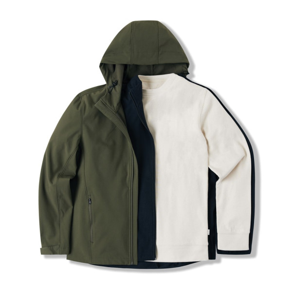 IQONIQ Makalu gerecycled polyester softshell jas