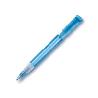 Transparant blauw