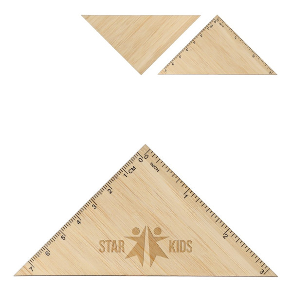 Bamboe geodriehoek