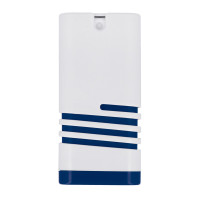 Wit / Donker Blauw
