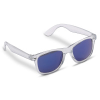 Transparant blauw
