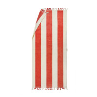 rood, beige (± PMS 18-1535 TPG/ ± PMS 11-0606 TCX)